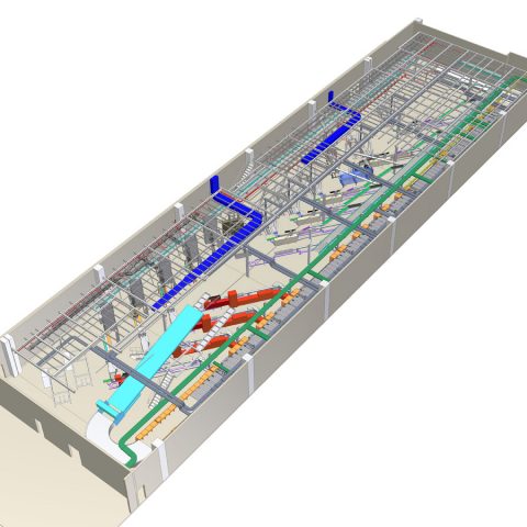 Implantation de lignes d’emballage