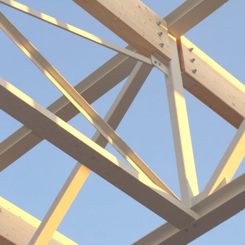 Structure mixte métal/bois – bâtiment tertiaire (centre de formation) – KUHN