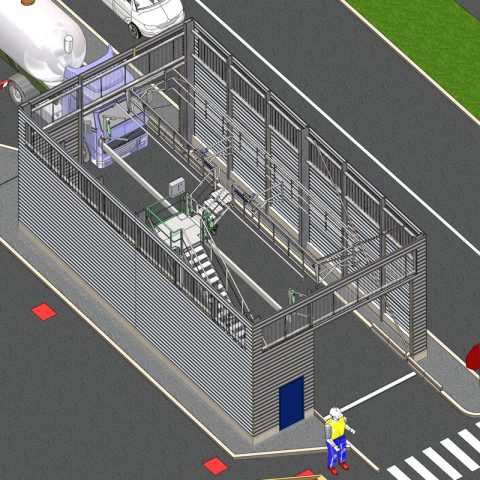 Création d’un poste de prise d’échantillon matières premières